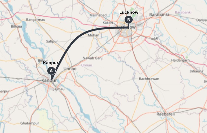 Kanpur to Lucknow Cabs from ₹ 784 | inDrive.Outstation